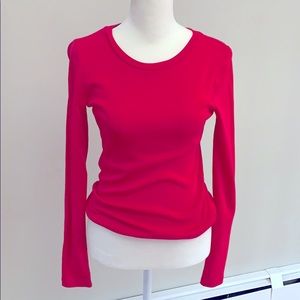 J Crew Long sleeve Perfect Tee Sz S
